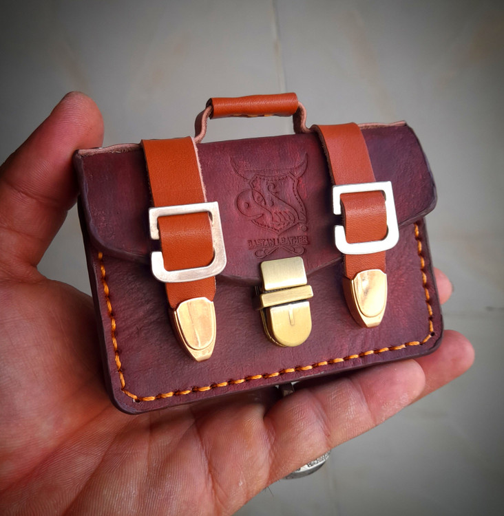 جاکارتی فانتزی چرم طبیعی دباغی گیاهی چرم کراست