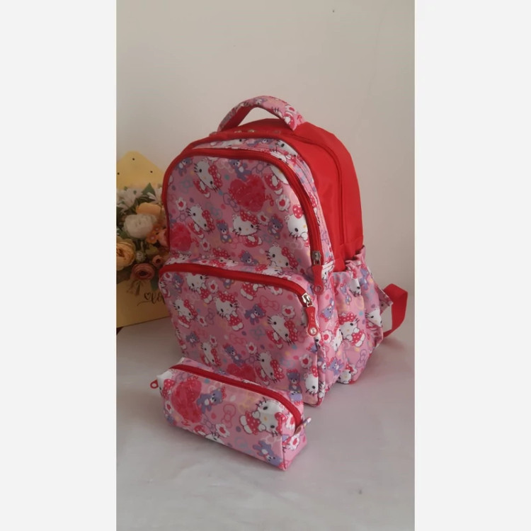 ست کوله و جامدادی دخترونه(دست دوز بهار)