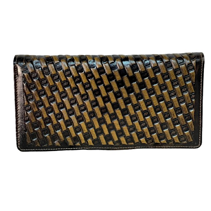 کیف چرم طبیعی حکاکی کیف پول