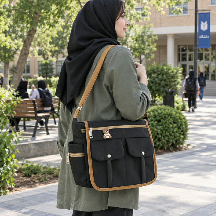 کیف دانشجویی(دست دوز)